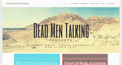 Desktop Screenshot of fbcmonroe.com